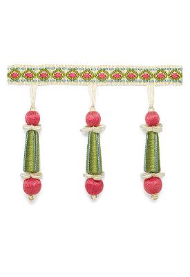 Schumacher Trim ADDINGTON MOLDED TASSEL FRINGE BLOOM