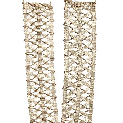 Schumacher Trim ANDRE LINEN TIE BACK OAT