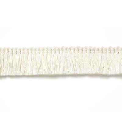 Schumacher Trim ZOE LINEN RUCHE BLANC