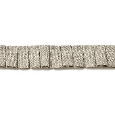 Schumacher Trim COLETTE PLEATED RUCHE GREIGE