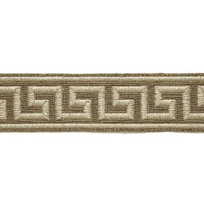 Schumacher Trim DOMINIQUE LINEN TAPE GREIGE