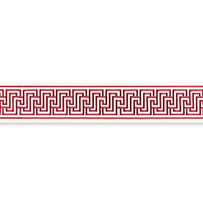 Schumacher Trim LABYRINTH TAPE RUBY