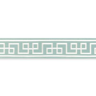 Schumacher Trim OCTAVIUS TAPE AQUA MARINE