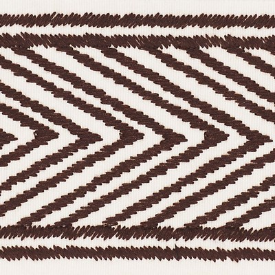 Schumacher Trim NICHOLSON TAPE ESPRESSO