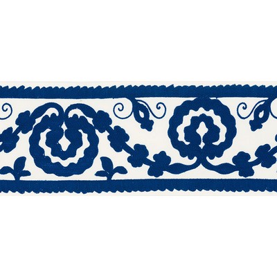 Schumacher Trim ASHBURY TAPE BLUE