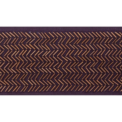 Schumacher Trim HAYWORTH TAPE AUBERGINE