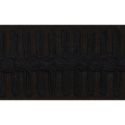 Schumacher Trim CASTILLE TAPE BLACK