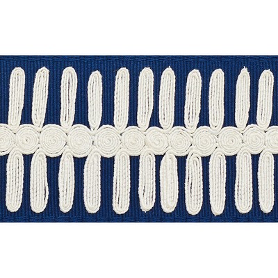 Schumacher Trim CASTILLE TAPE NAVY