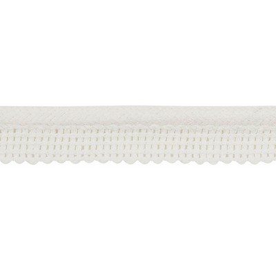 Schumacher Trim EUBIE LIP CORD WHITE