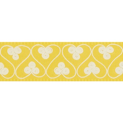 Schumacher Trim COQUETTE TAPE YELLOW