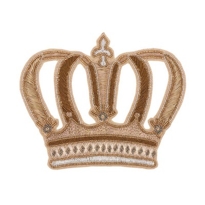 Schumacher Trim CROWN APPLIQUE GOLD