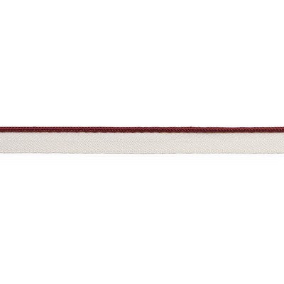 Schumacher Trim GUSTAVE SILK LIP CORD NARROW BURGUNDY