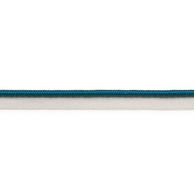 Schumacher Trim GUSTAVE SILK LIP CORD MEDIUM Peacock