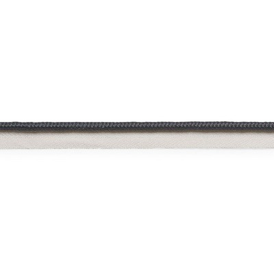 Schumacher Trim GUSTAVE SILK LIP CORD MEDIUM BLACK