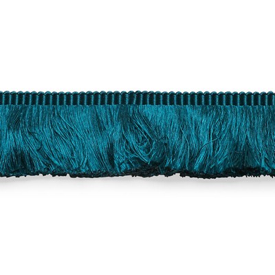 Schumacher Trim FRANCOIS SILK BRUSH FRINGE PeaCOCK