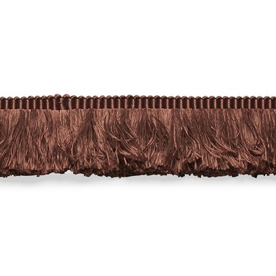 Schumacher Trim FRANCOIS SILK BRUSH FRINGE BROWN