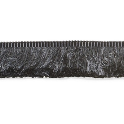 Schumacher Trim FRANCOIS SILK BRUSH FRINGE BLACK