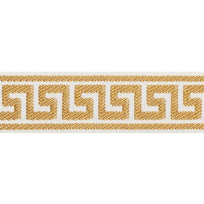 Schumacher Trim ETIENNE SILK GREEK KEY NARROW GOLD