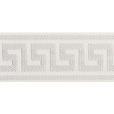 Schumacher Trim ETIENNE SILK GREEK KEY DOVE