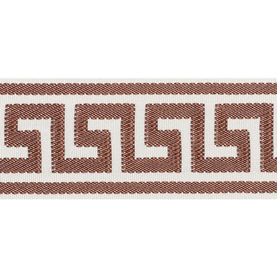 Schumacher Trim ETIENNE SILK GREEK KEY BROWN