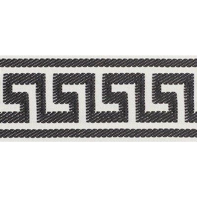 Schumacher Trim ETIENNE SILK GREEK KEY BLACK