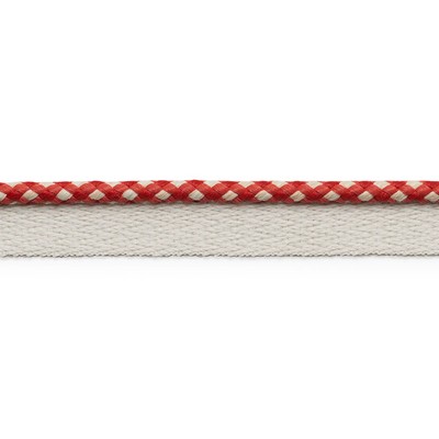Schumacher Trim KEachTON LIP CORD RED