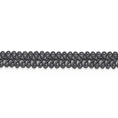 Schumacher Trim ASTOR BRAID CHARCOAL