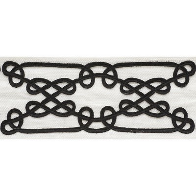 Schumacher Trim ORMOND TAPE BLACK