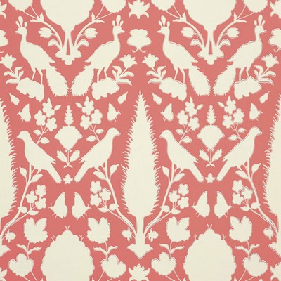 Schumacher Wallpaper CHENONCEAU CORAL