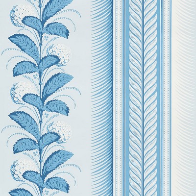 Schumacher Wallpaper HYDRANGEA DRAPE DELFT