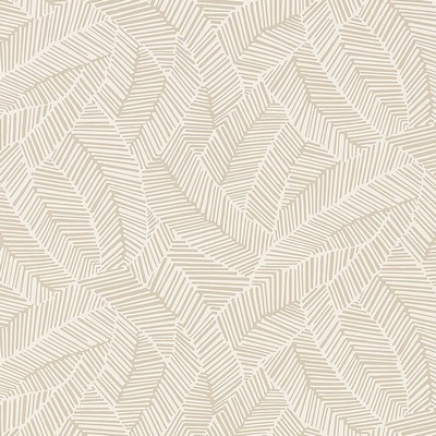 Schumacher Wallpaper ABSTRACT LEAF LINEN