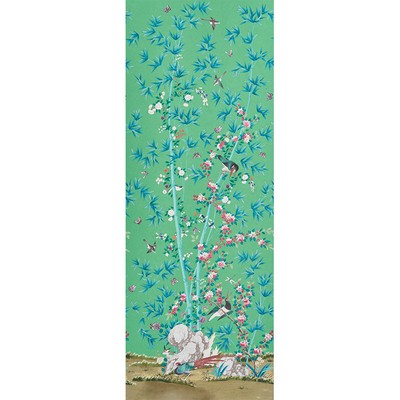 Schumacher Wallpaper BRIGHTON PAVILION EMERALD