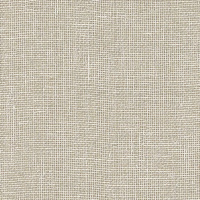 Schumacher Wallpaper LINEN GESSO PALE GOLD