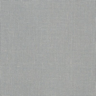 Schumacher Wallpaper GILDED LINEN SLATE & SILVER