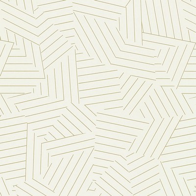 Schumacher Wallpaper DECONSTRUCTED STRIPE GREIGE