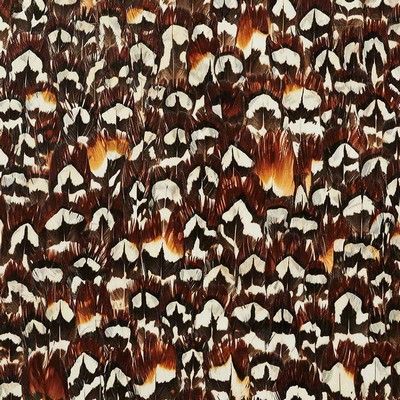 Schumacher Wallpaper HEMATITE COFFEE