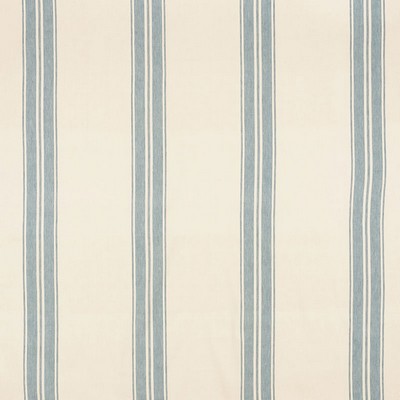 Schumacher Wallpaper BRENTWOOD STRIPE CHINA BLUE