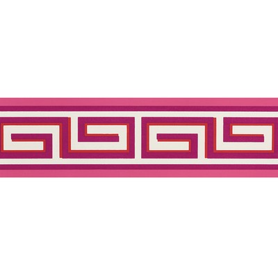 Schumacher Wallpaper BRITT BORDER BERRY