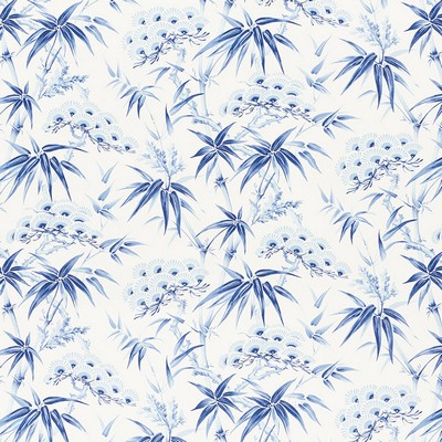 Schumacher Wallpaper ARITA FLORAL PORCELAIN