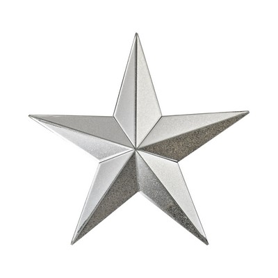 Sterling Wishmaker Antiqued 18-Inch Mirrored Star Wall Decor Antique Mirror