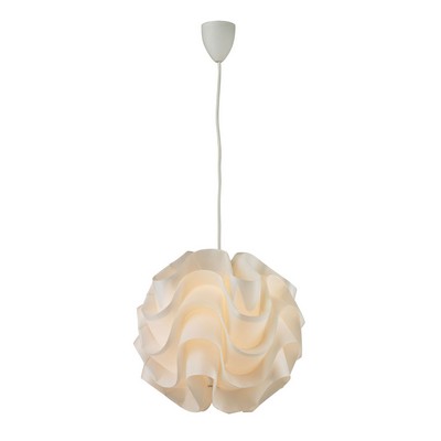 Sterling Balvorie-Contemporary Wave Pendant In White White  