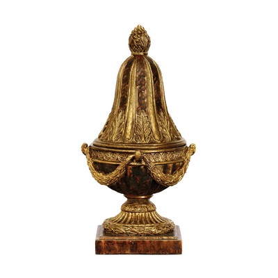 Sterling Finial Dowry Box Bronze