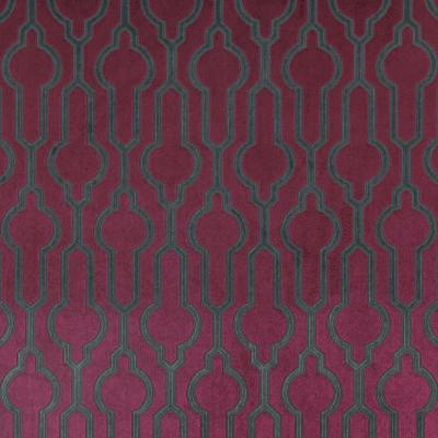 Robert Allen CIRCLE TRELLIS OXBLOOD