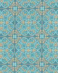 Robert Allen Bukhara Aquamarine Fabric