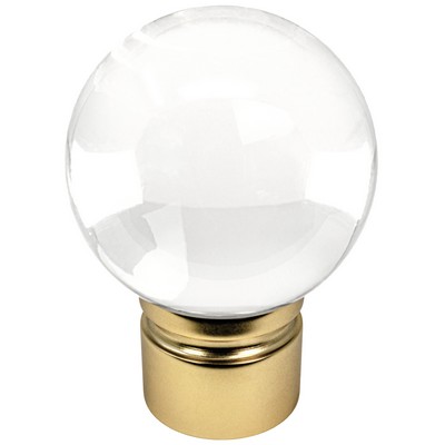 Stout Hardware BALL FINIAL 2 GOLD GOLD