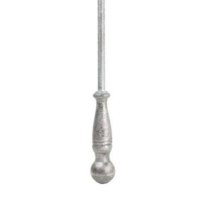 Stout Hardware Curtain Pull SILVER