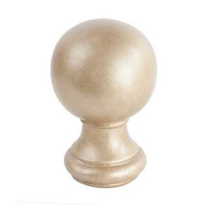 Stout Hardware Ball Finial for 1.5