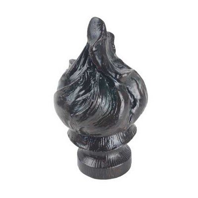 Stout Hardware Flame Finial for 1.5
