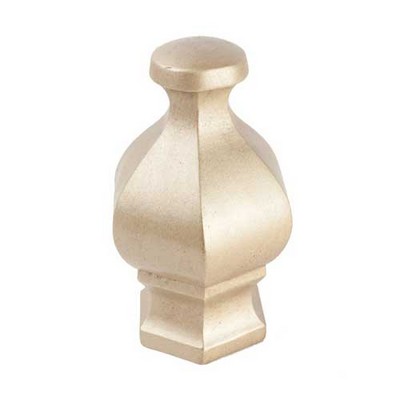 Stout Hardware Hex Finial for 1.5