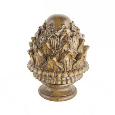 Stout Hardware PINEAPPLE FINIAL  WALNUT